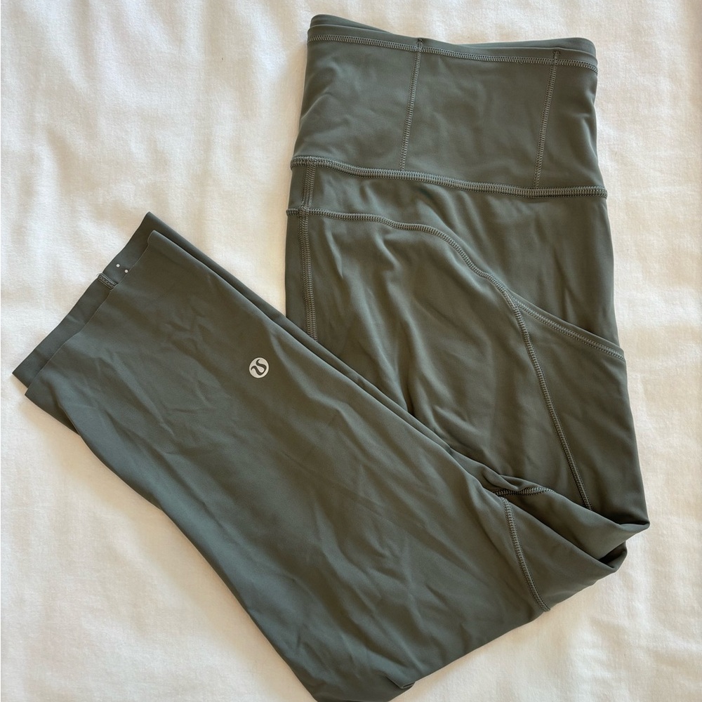Lululemon, running Capri leggings, size 8